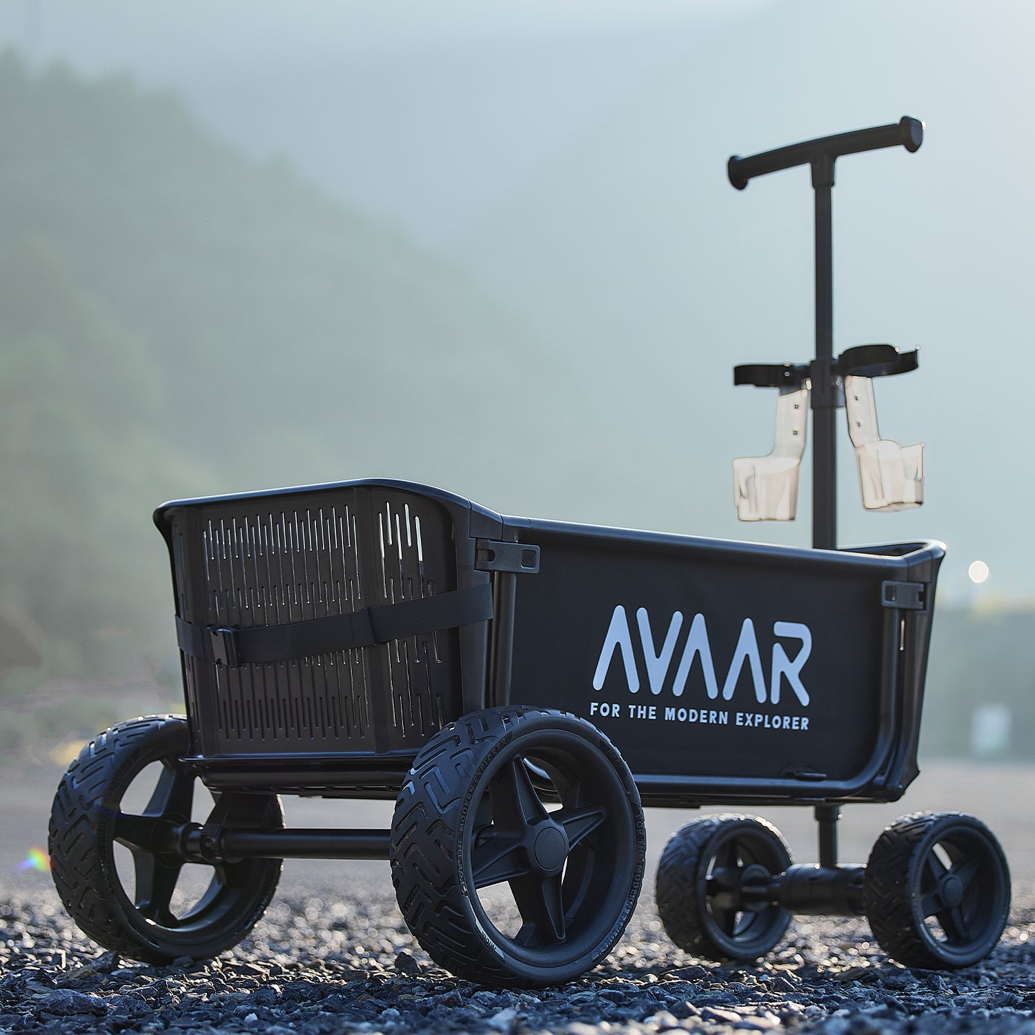 Avaar Go Monster Utility cart – black