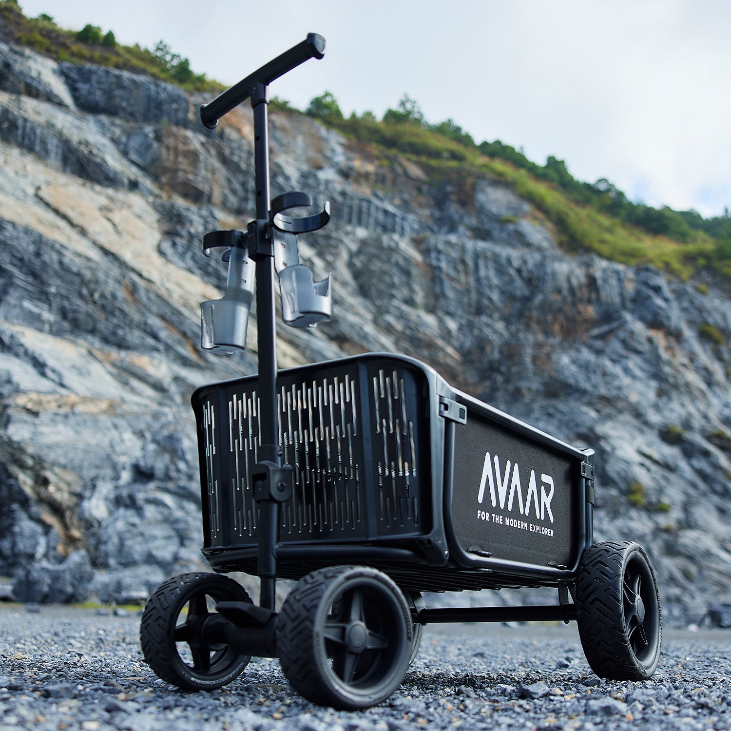 Avaar Go Monster Utility cart – black