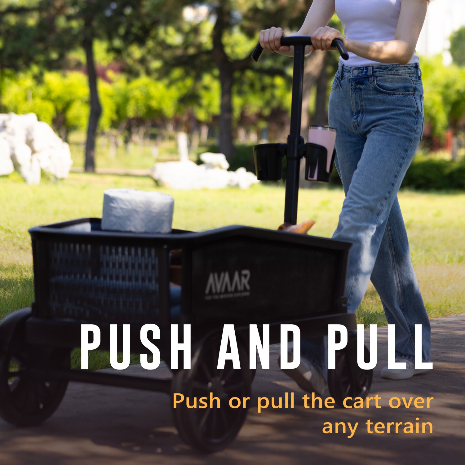 Avaar Odyssey cart - Black