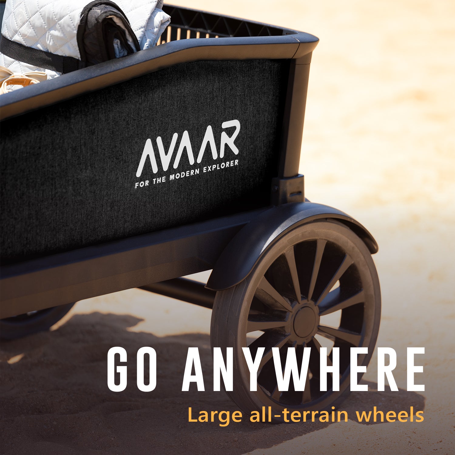 Avaar Odyssey cart - Black